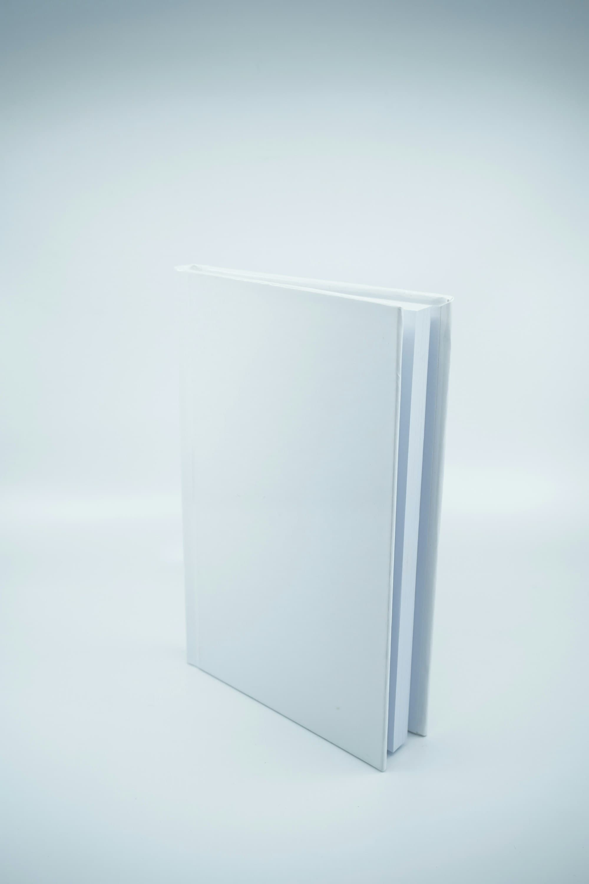 A hardcover booklet